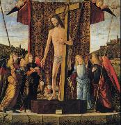 Vittore Carpaccio Christ between Four Angels oil